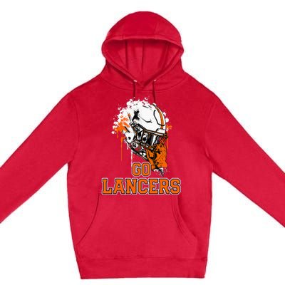 Manchester Lancers Rising Helmet Go! Premium Pullover Hoodie