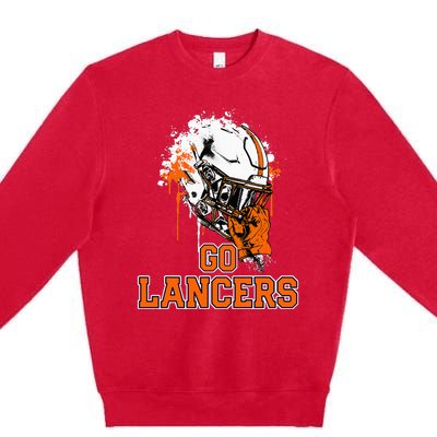 Manchester Lancers Rising Helmet Go! Premium Crewneck Sweatshirt