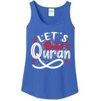 Muslim Lets Read Quran Islamic Quote Great Gift Ladies Essential Tank