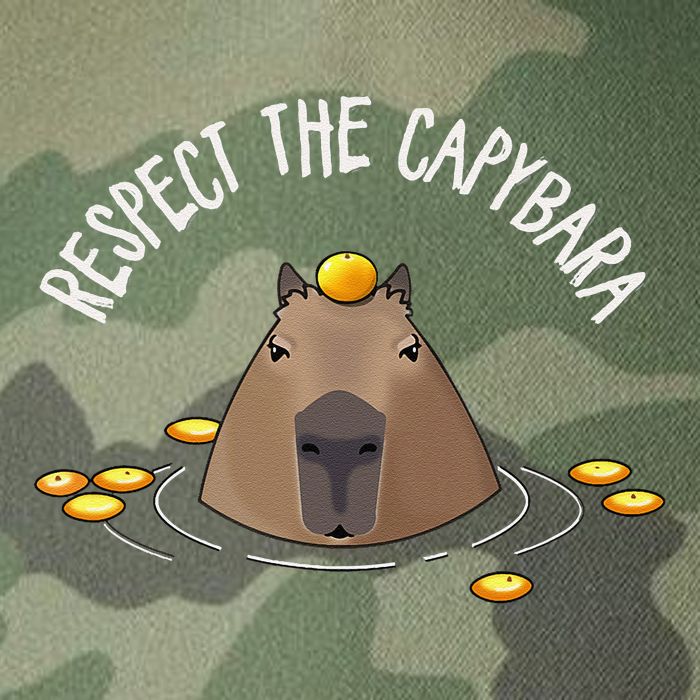 Meme Lover Respect Capybara Legacy Tie Dye Trucker Hat