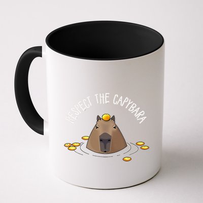 Meme Lover Respect Capybara Mug