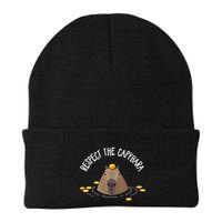 Meme Lover Respect Capybara Beanie
