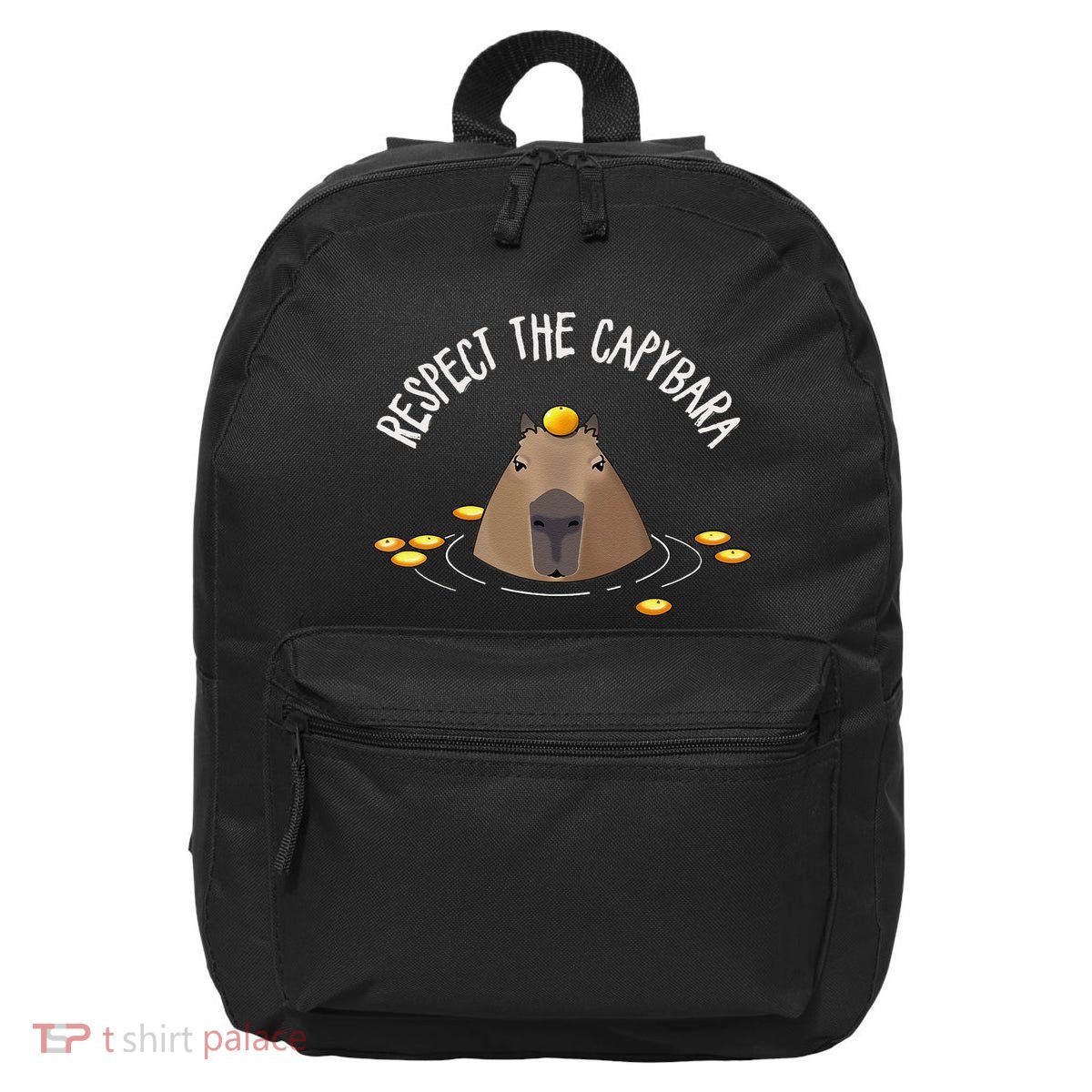 Meme Lover Respect Capybara 16 in Basic Backpack