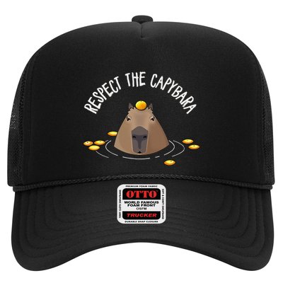 Meme Lover Respect Capybara Trucker Hat