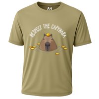 Meme Lover Respect Capybara Performance Shirt