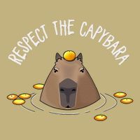 Meme Lover Respect Capybara Button
