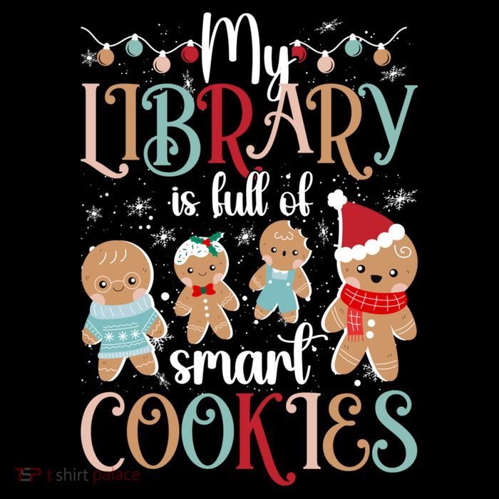 My Library School Librarian Christmas Librarian Xmas Party Cute Gift Sustainable Bucket Hat