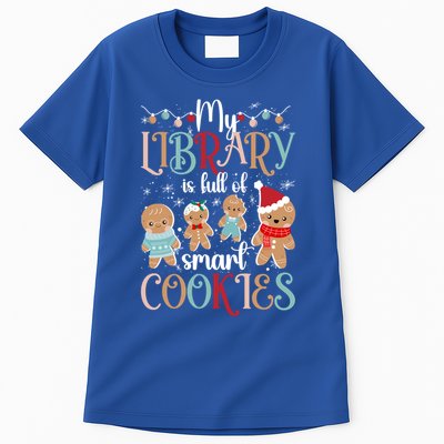 My Library School Librarian Christmas Librarian Xmas Party Cute Gift Tall T-Shirt