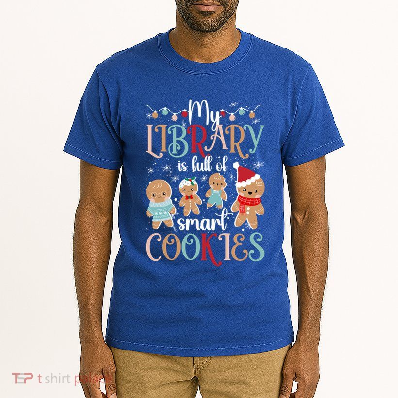 My Library School Librarian Christmas Librarian Xmas Party Cute Gift Tall T-Shirt