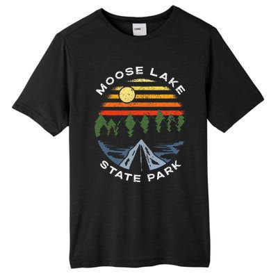 Moose Lake State Park Minnesota Camping Mn Souvenir Tall Fusion ChromaSoft Performance T-Shirt