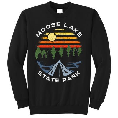 Moose Lake State Park Minnesota Camping Mn Souvenir Tall Sweatshirt