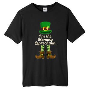 Mommy Leprechaun St Patricks Day Mom Grandma Aunt Cool Gift Tall Fusion ChromaSoft Performance T-Shirt