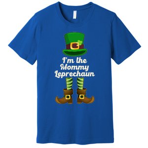 Mommy Leprechaun St Patricks Day Mom Grandma Aunt Cool Gift Premium T-Shirt