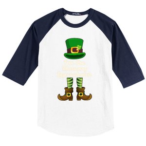 Mommy Leprechaun St Patricks Day Mom Grandma Aunt Cool Gift Baseball Sleeve Shirt