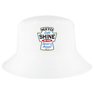 Mayo Light Shine Funny Christian Cool Comfort Performance Bucket Hat