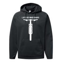 MTB Long Sleeve - Funny Mountain Bike Shirt Performance Fleece Hoodie