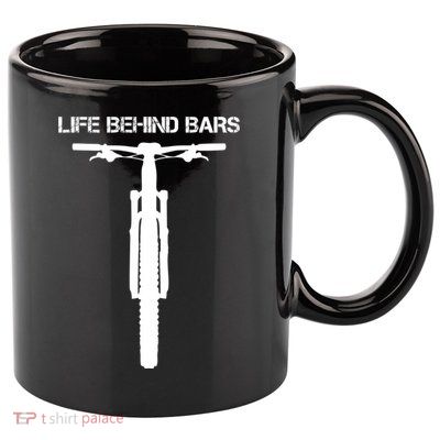 MTB Long Sleeve - Funny Mountain Bike Shirt 11oz C Handle Ceramic Mug