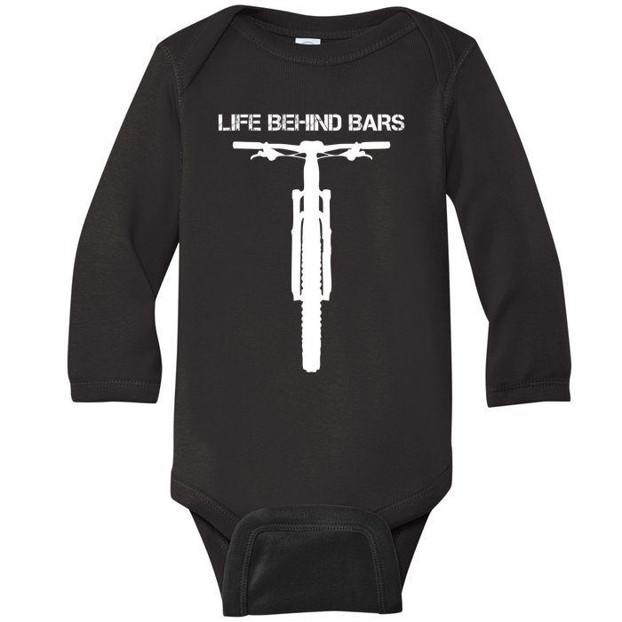 MTB Long Sleeve - Funny Mountain Bike Shirt Baby Long Sleeve Bodysuit