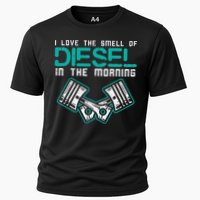 Mechanic Love Smell Of Diesel In Morning Cooling Performance Crew T-Shirt