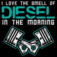 Mechanic Love Smell Of Diesel In Morning Cooling Performance Crew T-Shirt