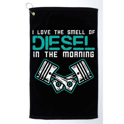 Mechanic Love Smell Of Diesel In Morning Golf Towel