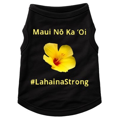 Maui Lahaina Strong Hawaii Strong Wildfire Support Doggie Tank