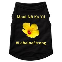 Maui Lahaina Strong Hawaii Strong Wildfire Support Doggie Tank