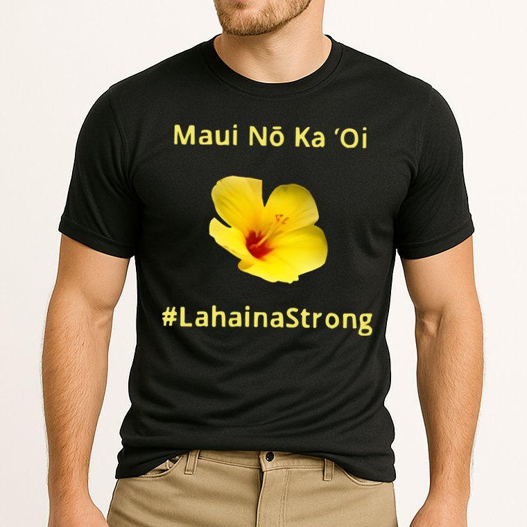 Maui Lahaina Strong Hawaii Strong Wildfire Support Performance Shirt