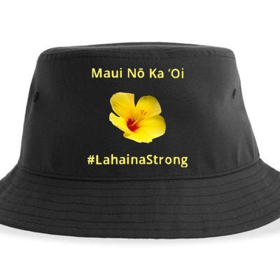 Maui Lahaina Strong Hawaii Strong Wildfire Support Sustainable Bucket Hat