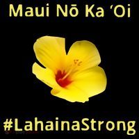 Maui Lahaina Strong Hawaii Strong Wildfire Support 7-Panel Snapback Hat