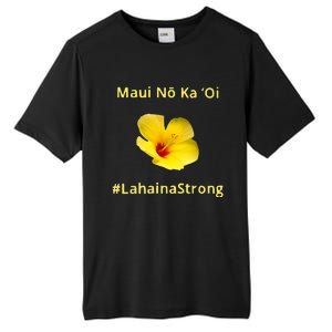 Maui Lahaina Strong Hawaii Strong Wildfire Support Tall Fusion ChromaSoft Performance T-Shirt