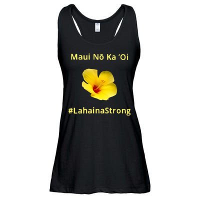 Maui Lahaina Strong Hawaii Strong Wildfire Support Ladies Essential Flowy Tank