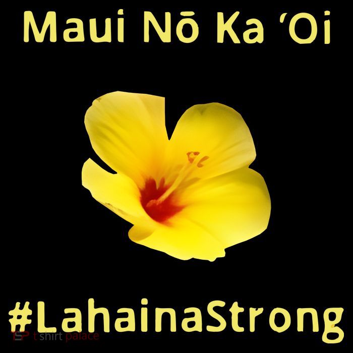 Maui Lahaina Strong Hawaii Strong Wildfire Support Short Acrylic Beanie