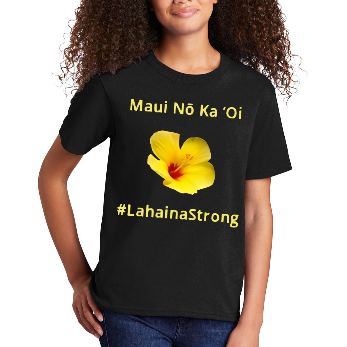 Maui Lahaina Strong Hawaii Strong Wildfire Support Kids T-Shirt