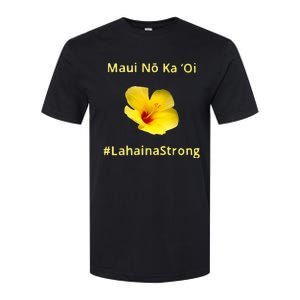 Maui Lahaina Strong Hawaii Strong Wildfire Support Softstyle CVC T-Shirt