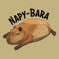 Meme Lover Sleeping Napping Napybara Capybara Cooling Performance Crew T-Shirt