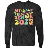 My Last Seniors Graduation 2025 Tie-Dye Long Sleeve Shirt