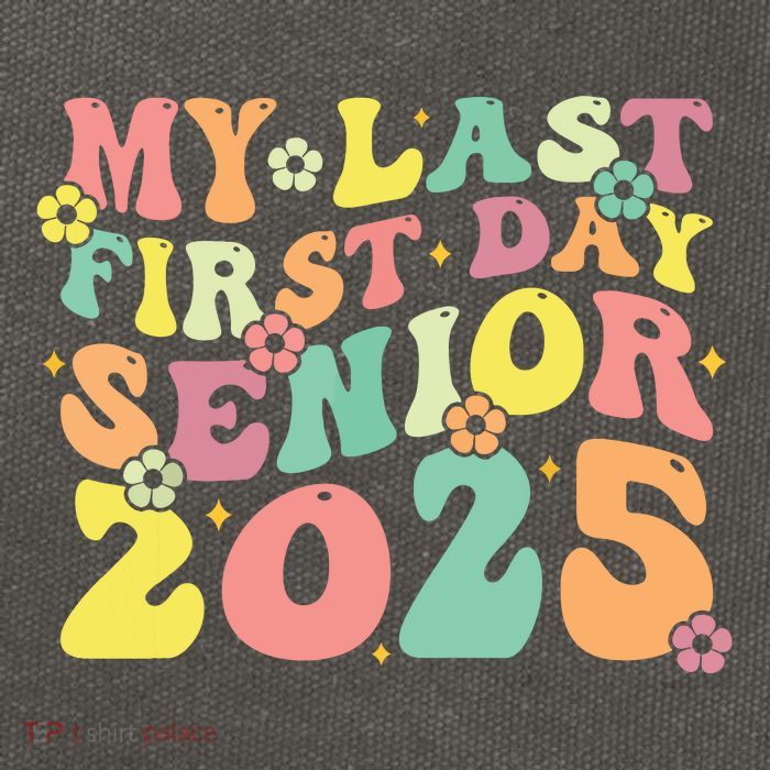 My Last Seniors Graduation 2025 Cotton Canvas Backpack