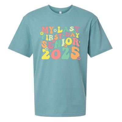 My Last Seniors Graduation 2025 Sueded Cloud Jersey T-Shirt