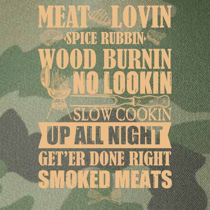 Meat Lovin Spice Rubbin Wood Burnin No Lookin Slow Cookin Smoked Meats Legacy Tie Dye Trucker Hat