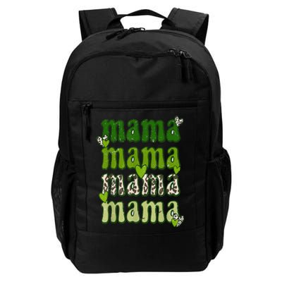 Mama Leopard St Patrick's Day Mama and Mini Cute Irish Daily Commute Backpack