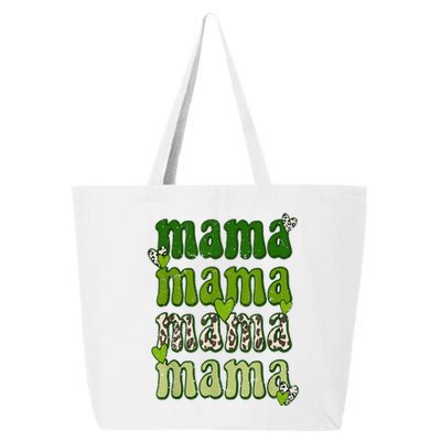 Mama Leopard St Patrick's Day Mama and Mini Cute Irish 25L Jumbo Tote