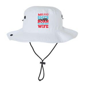 My Love She's Completely Born To Be My Wife Gift Legacy Cool Fit Booney Bucket Hat