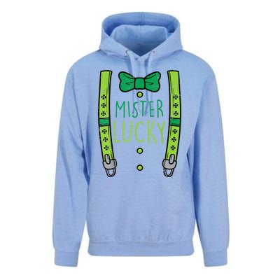 Mister Lucky Suspenders St Patricks Day Boys s Toddlers Unisex Surf Hoodie