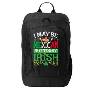 Mexican Latino St Saint Patricks Day Beer Shamrock Gift City Backpack