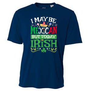 Mexican Latino St Saint Patricks Day Beer Shamrock Gift Cooling Performance Crew T-Shirt