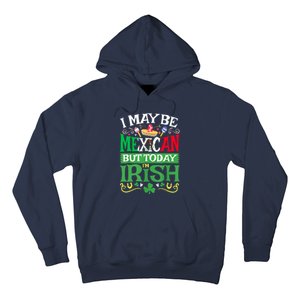 Mexican Latino St Saint Patricks Day Beer Shamrock Gift Hoodie