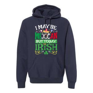 Mexican Latino St Saint Patricks Day Beer Shamrock Gift Premium Hoodie