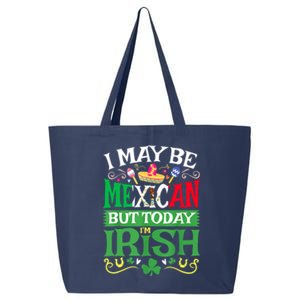 Mexican Latino St Saint Patricks Day Beer Shamrock Gift 25L Jumbo Tote