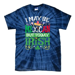 Mexican Latino St Saint Patricks Day Beer Shamrock Gift Tie-Dye T-Shirt